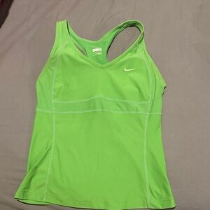 Nike Lime Green Sports Tank